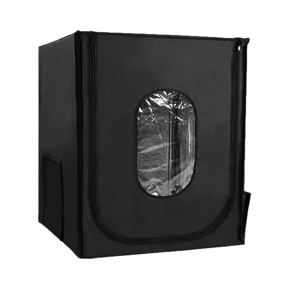Black 3D Printer Enclosure Fireproof Printer Heating Cover for Bambu Lab X1C/X1E