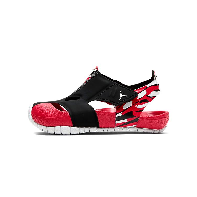 Jordan Flare Hook and loop Toddler Shoes Black Red Multicolor Infant And Toddler CI7850-016 25