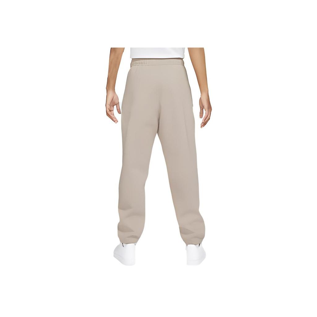 Nike Embroidered Logo Casual Warm Fleece-Lined Sweatpants Men Bottoms Malt CW5460-245