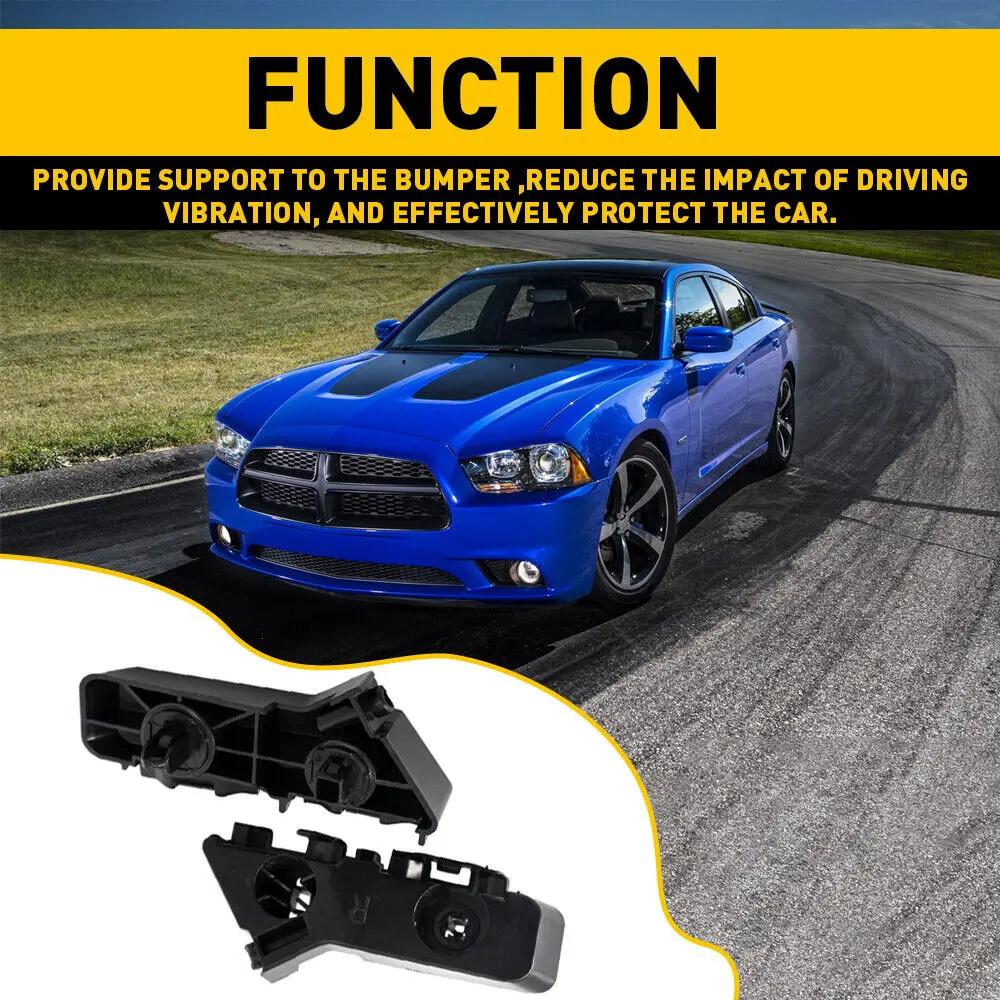 2Pcs Front Bumper Bracket Set For 2011-2014 Dodge Charger 57010286AC, 57010287AC