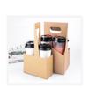 WS Kraft Paper Disposable Cup Carrier
