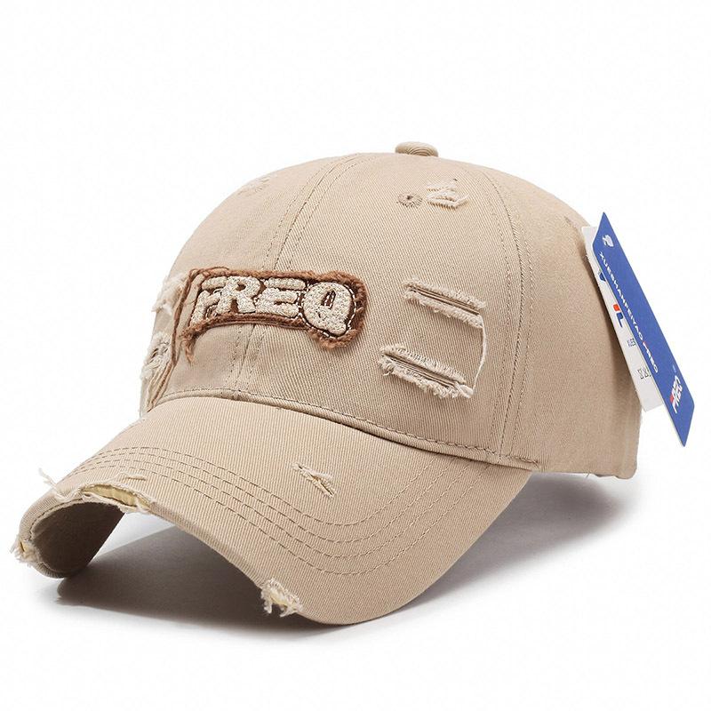 New embroidered letter baseball cap men and women outdoor leisure sunscreen sunshade fashion versatile travel