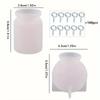 1Set Resin Small Bottle Pendant Silicone Mold Drift Bottle Micro Landscape DlY Jewelry Wishing Bottle Pendant Silicone Mold