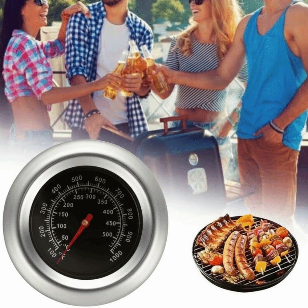 High Temperature Range Roast Thermomete Instant Read Grill Temperature Display Camping