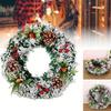 Wall Christmas Hanging Wreath Xmas Party Door Home Trees Garland Decor Ornament