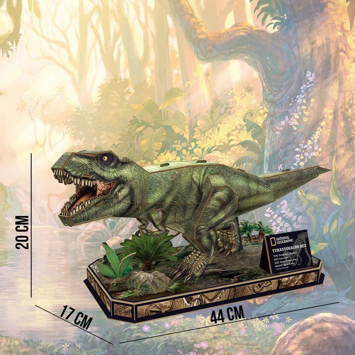 National Geographic, Puzzle 3D Tyrannosaurus Rex, Puzzle 3D Enfant, Puzzle Dinosaure, Puzzles 3D Modèles À Assembler
