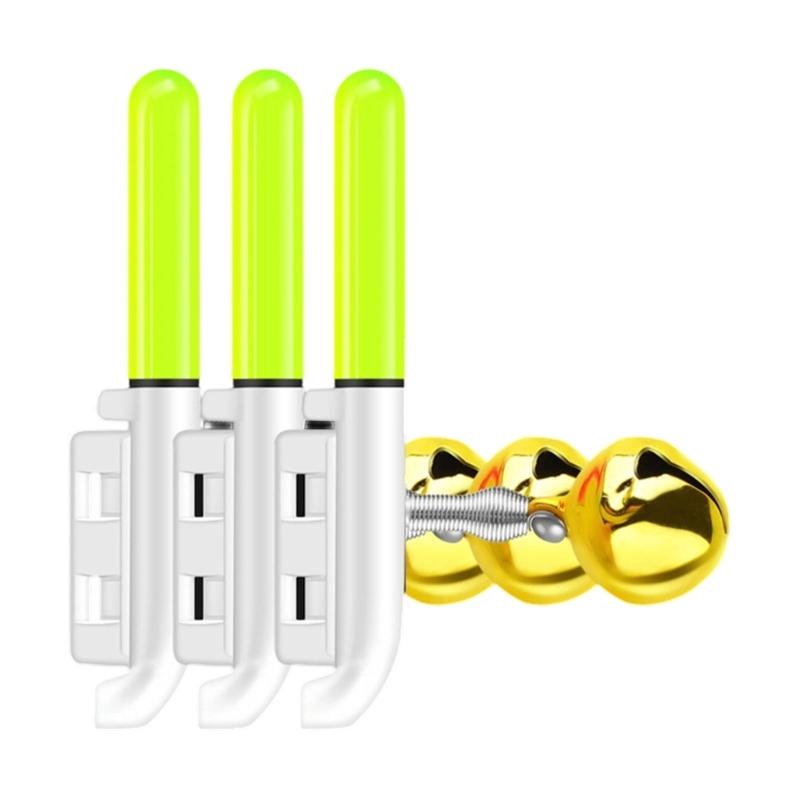 Надежный Рыболовный Фонарь Медные Колокольчики Глубоководная Рыбалка Светодиодный Индикатор Клевка Морская Пресная Вода Ночная Рыбалка