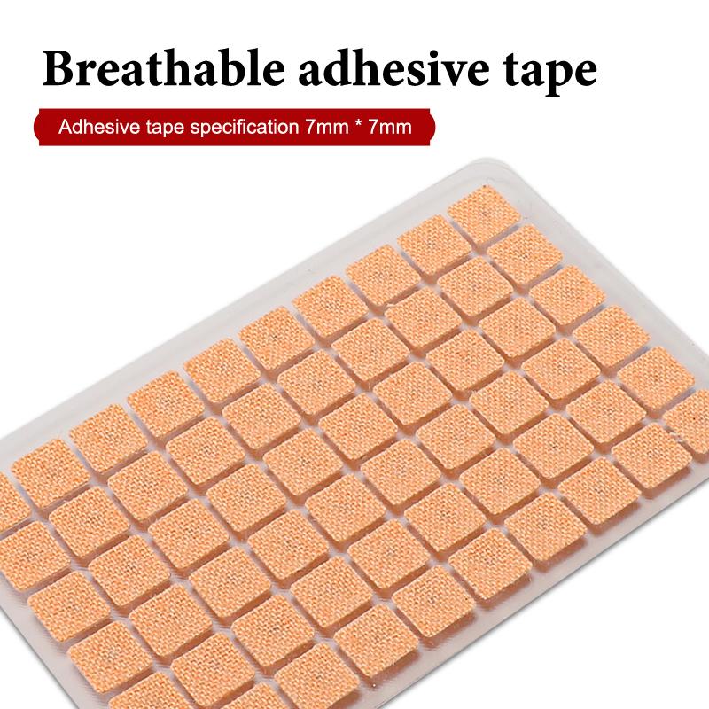 600 Cerotti Cura dell'Orecchio Pietra Rossa Agopuntura Auricolare Terapia con Cerotti Agopuntura Semi Adesivo Auricolare Kit di Auricoloterapia