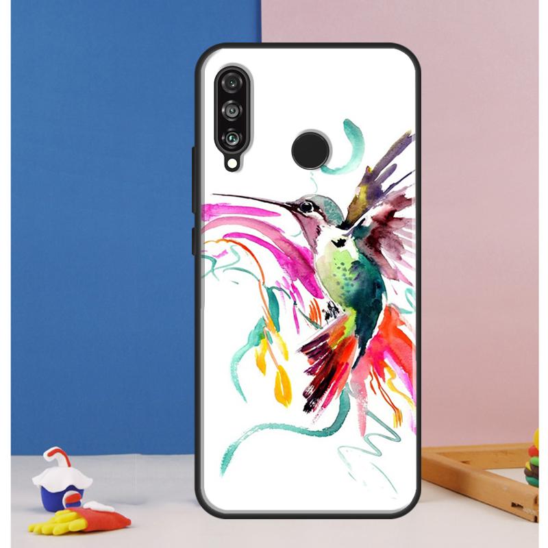 

Чехол Колибри и Цветы Для Huawei Nova 12i 11i 8i 7i 12s Y73 Y70 Y90 Y60 Y72 Y61 Y91 9 10 SE P40 Lite P30 Pro Huawei Nova Y90