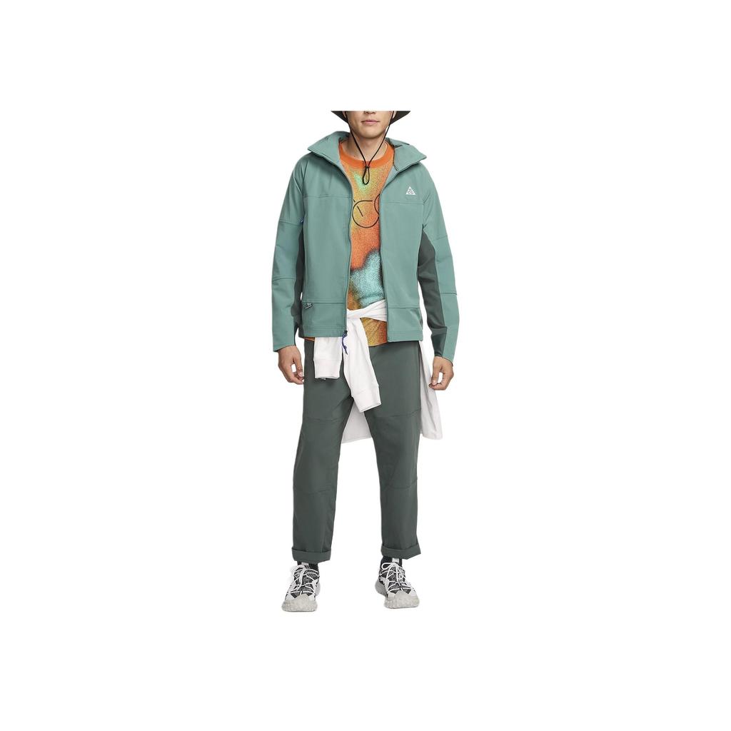 Nike ACG Sun Farer Embroidered Logo Detachable Hood Zip-Up Casual Long Sleeve Jacket Men Jackets Vintage-Green DH3103-361
