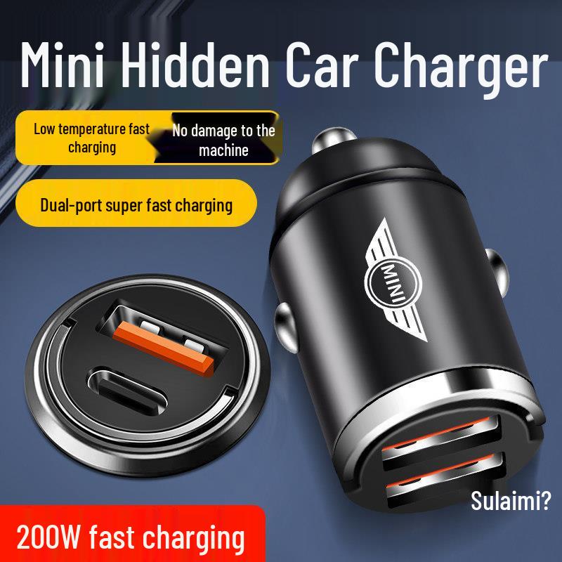 Compatible BMW Mini Cooper Hidden Car Charger Type F56/F55/PD Super Fast Charger
