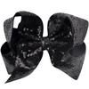 29Colors 8 inch Big Rainbow Large Hair Bow Sequins Ribbon Hairgrips With Alligator Clips Headwear Bowknot Girls Hair Accessories