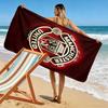 Epic MUFC Journey Print Beach Towel, Large Soft Quick Dry Towel for Beach Camping Swimming