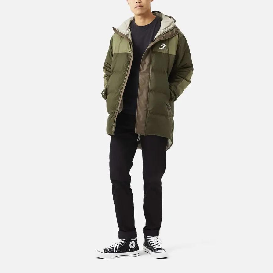 Converse Down Jacket Men's Green 10023754-A02