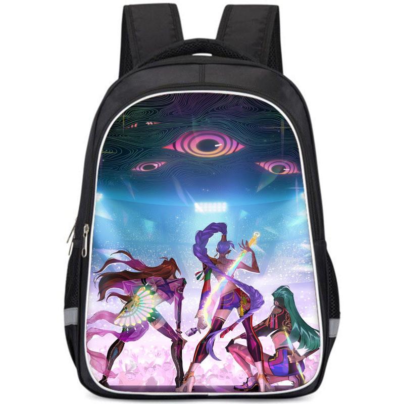 Kpop Demon Hunters Childrens Backpack With Breathable Oxford Fabric For School Use