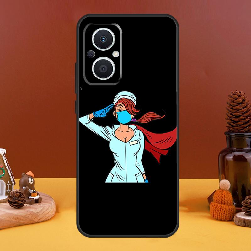 

Cartoon Medicine Doctor Nurse Case For OPPO Reno 10 Pro 11 F 4 5 6 7 8 Lite 4Z 5Z 8T OPPO Find X5 X2 X3 Lite X6 Pro Cover OPPO Reno7 4G