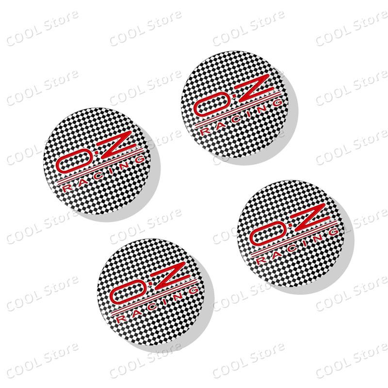 

Universal Car Decor 4Pcs OZ Racing Emblem Car Wheel Center Hub Badge Sticker Car Styling Accessories