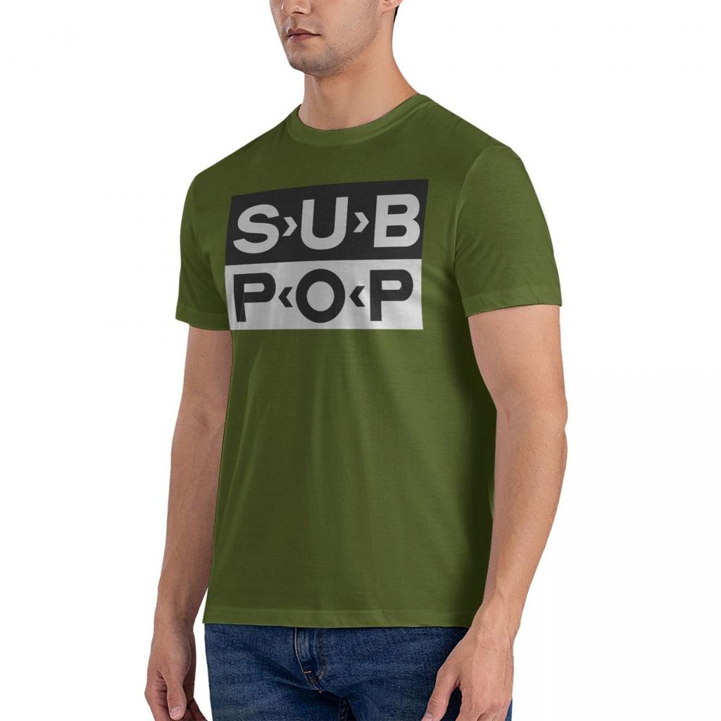 2024 Kreativní grafické SUB POP Tištěné Ležérní Volné Harajuku Unisex Tričko Pro Muže Přizpůsobitelná Anime Vzorová trička Y2K