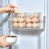 5 Pièces Boîte de Rangement pour Réfrigérateur Organisateur de Frigo Boîte de Rangement pour Fruits et Légumes Frais Boîte Spéciale de Conservation des Œufs de Qualité Alimentaire Cuisine