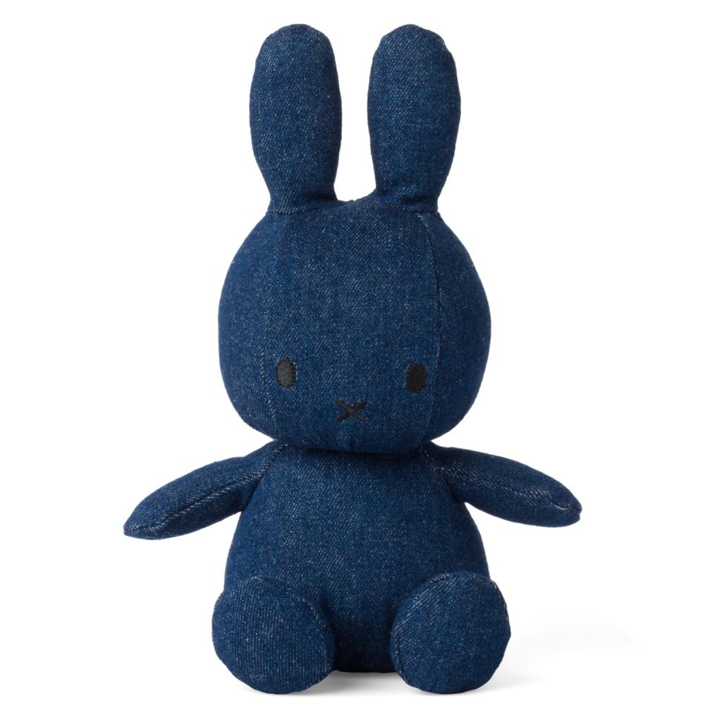 

BON TON TOYS Miffy Denim Plush Toy 33cm Raw Gift