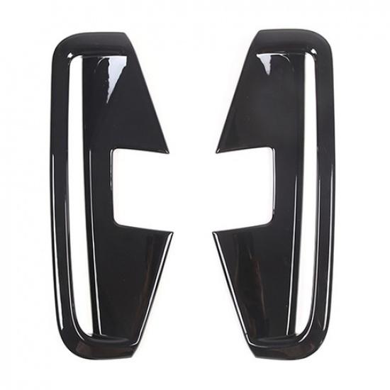 ABS Glossy Black Front Fog Light Frame Trim For BMW 4 Series - (2-door)