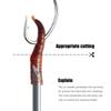 5-20Pcs Earthworm Hooking Needle Stainless Steel Hollow Gas Needle Driller Fishing Tools Quick Earthworm Hooking Needle