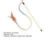 Cat Toy Caterpillar Cat Teaser Colorful Rod Teaser Wand Cat Interactive Toy Funny Feather Pet Cat Supplies Cat Accessory