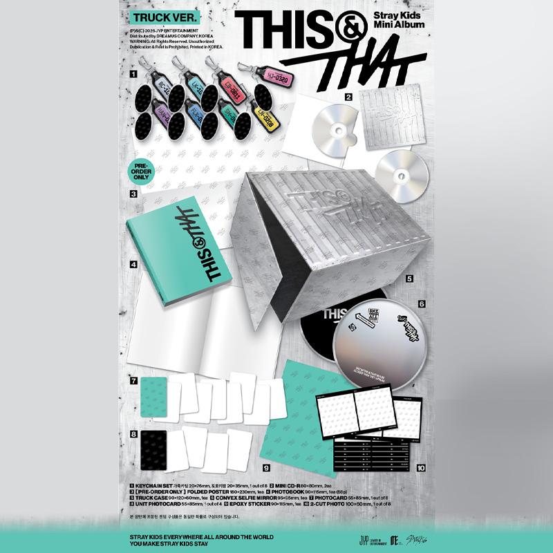 [VORBESTELLUNG] Stray Kids – THIS & THAT (LKW-Version)