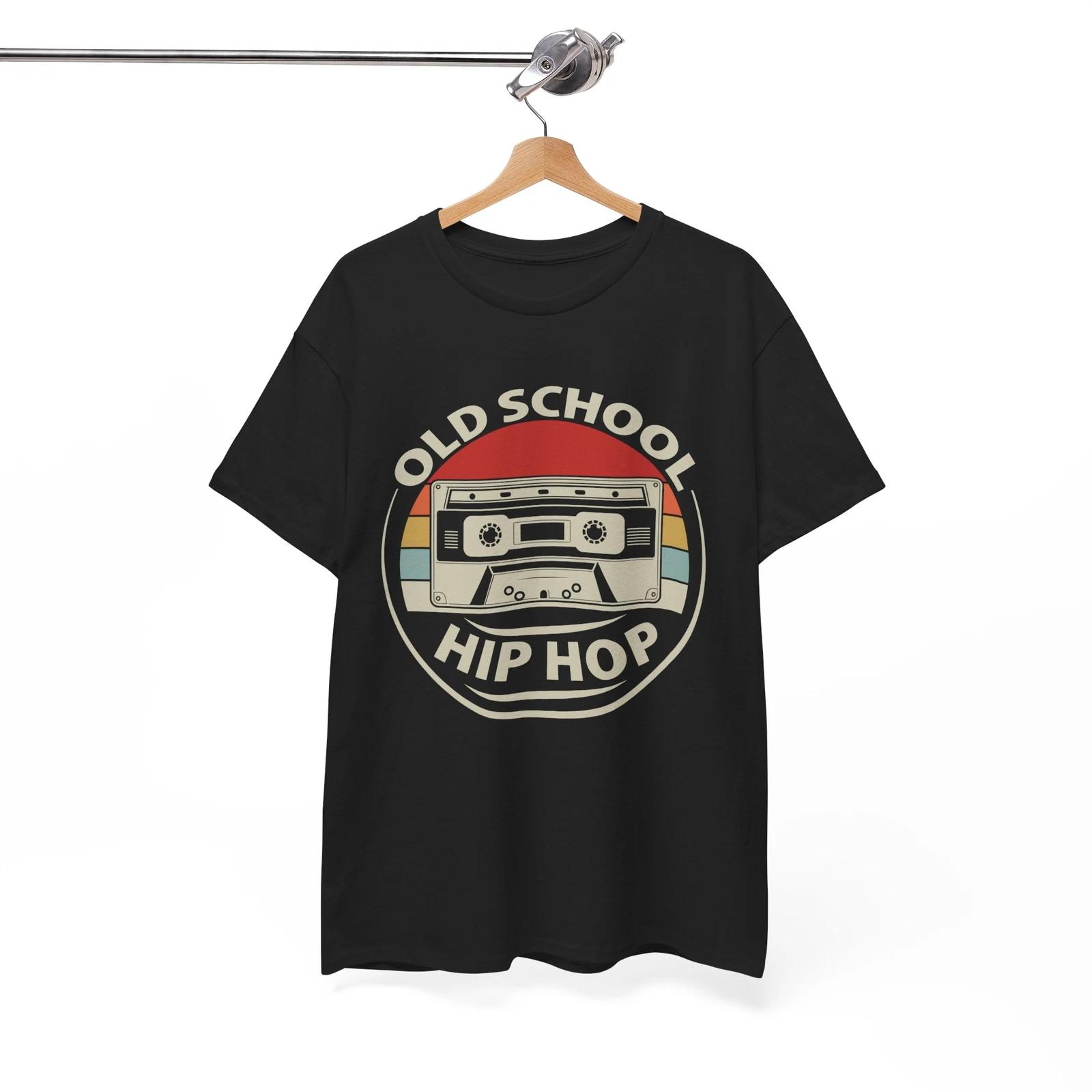 Old School DJ T-Shirt | Vintage 80s 90s Hip-Hop Turntable Tee | Classic Mix L