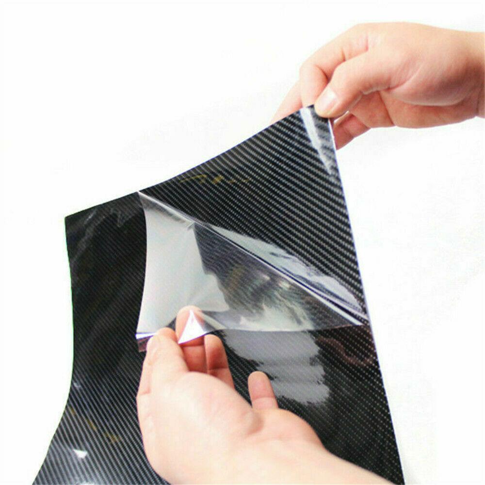 Auto Accessories Waterproof Vinyl Film Self-Adhesive DIY Car Stickers Carbon Fiber 7D Wrap Stickers