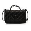 2026 Chic Diamond Lattice PU Leather Crossbody Bag – Trendy Versatile One-Shoulder Bag for Women