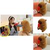 Adorable Yellow Capybara Plush Toy Soft And Cuddly Stuffed Animal Pillow Gift