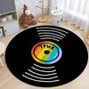 CD Cartoon Circular Carpet Floor Mat Living Room Sofa Mat  Sports Room Bed Rug Carpet Any Design Decoration