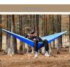 Anti-Rollover Lightweight Outdoor Nylon Hammock – Portable 210T Parachute Cloth