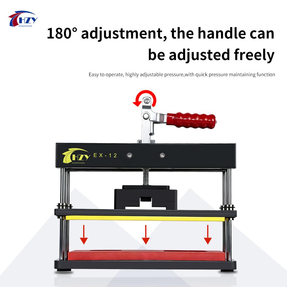 HZY EX-12 Universal Pressure Retaining Platform Fixing Fixture For Mobile Phone LCD Screen Back Cover Repair Hand Tool