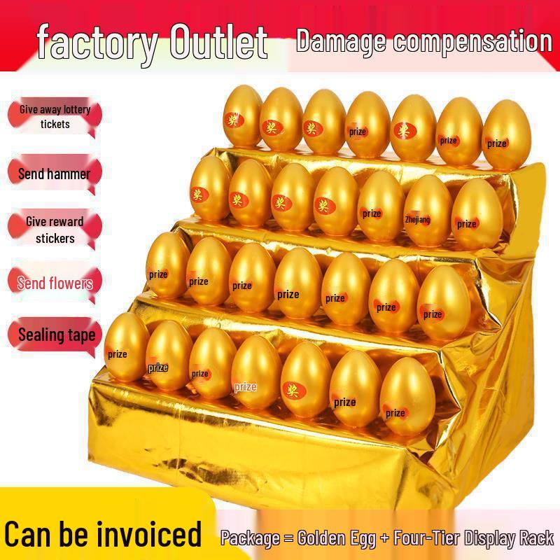

Golden Egg Smash Toy for Kids and Events No