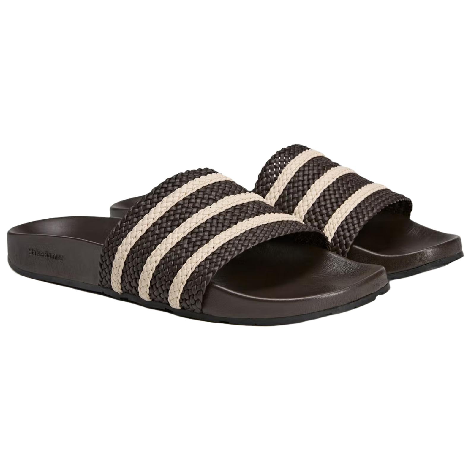 

Шлепанцы Adidas Adilette Wales Bonner Темно-коричневый 37