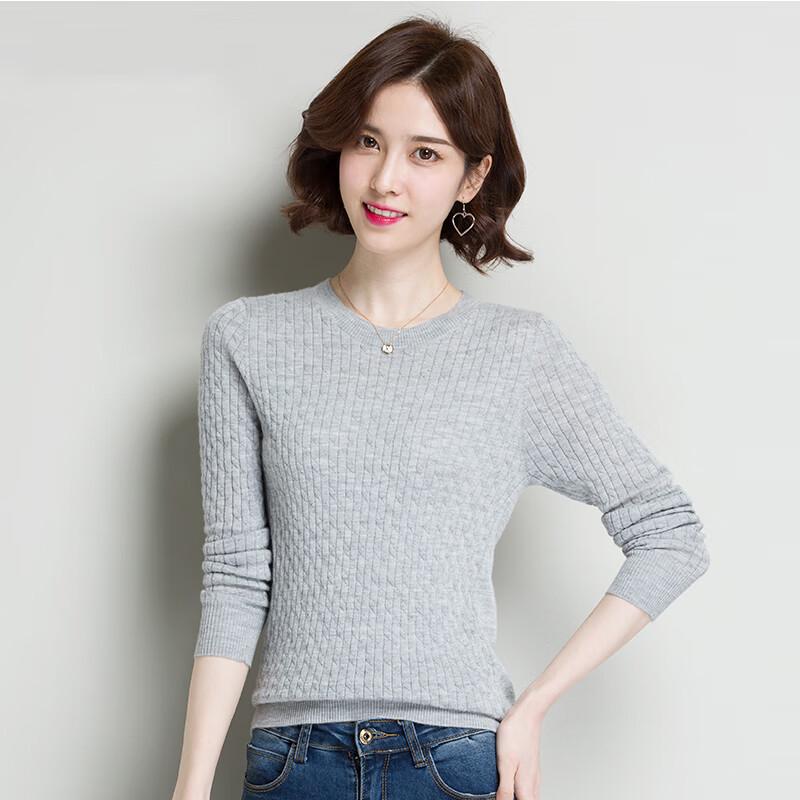 Hengyuanxiang Women's Ultra-Thin 68-Count Fine Spun Cashmere Sweater