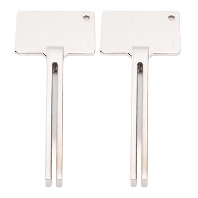 2 Pcs Toothpaste Squeezer Stainless Steel Tube Roller Presser Squeezer with Hanging Hole