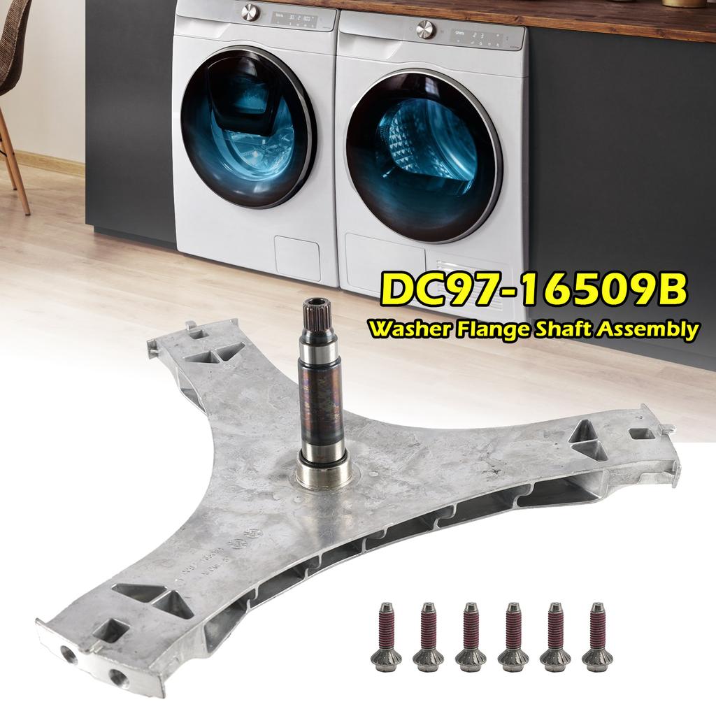 Washer Flange Shaft Assembly for Samsung DC97-16509B DC60-40137A DC69-00804A