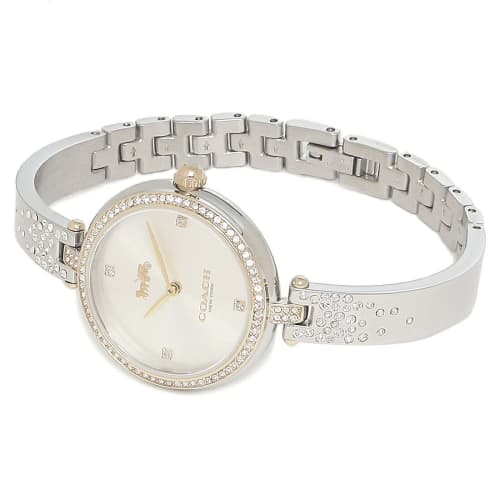 Coach Women's Park Watch, 28mm, Quartz, Silver, COACH 14503652