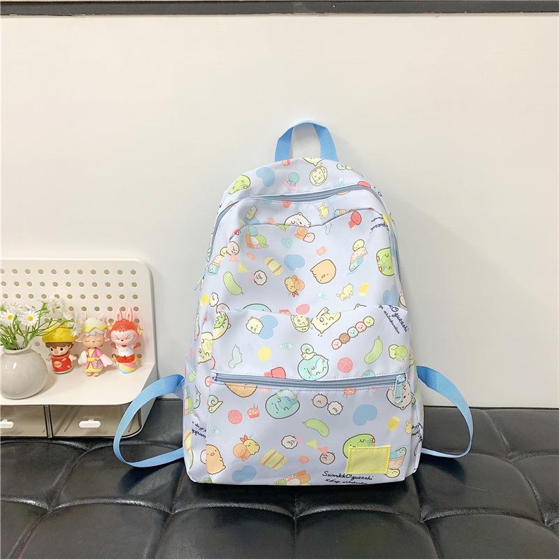 New versatile Japanese casual backpack cute college style lightweight backpack travel backpack bag simple