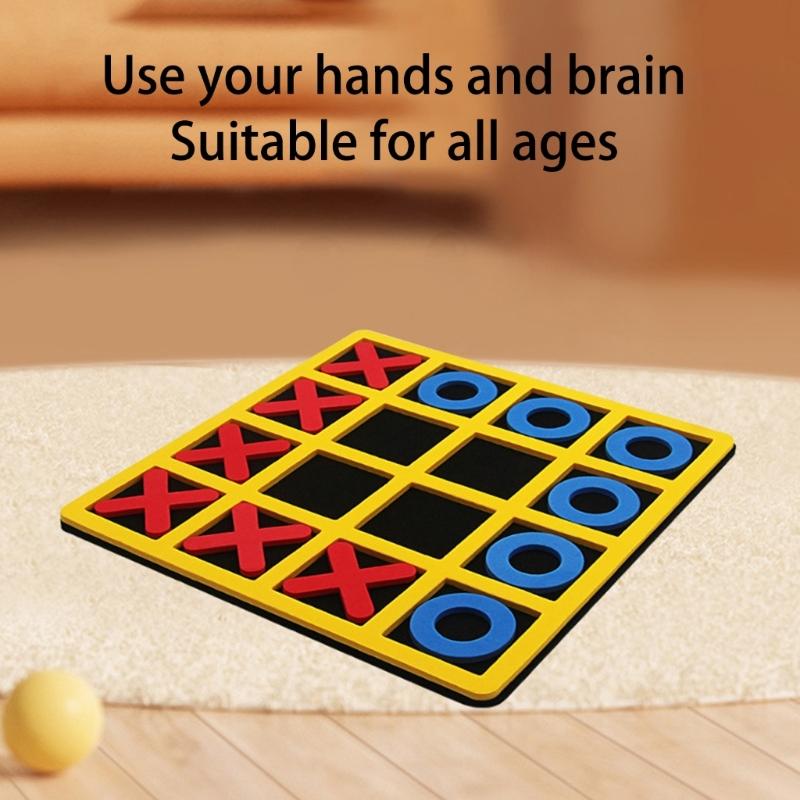 Strategy Development Toy Foldable Game Board Family Interactively Game for Children Easy Carrying