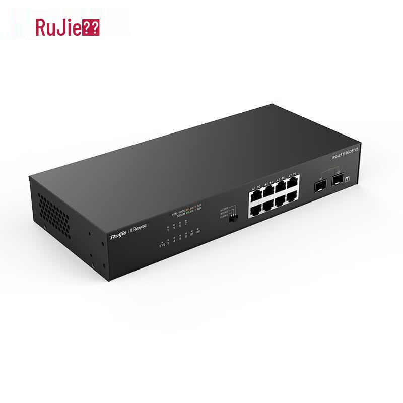Ruijie RG-ES110GDS V2 8-Port Gigabit Unmanaged Switch