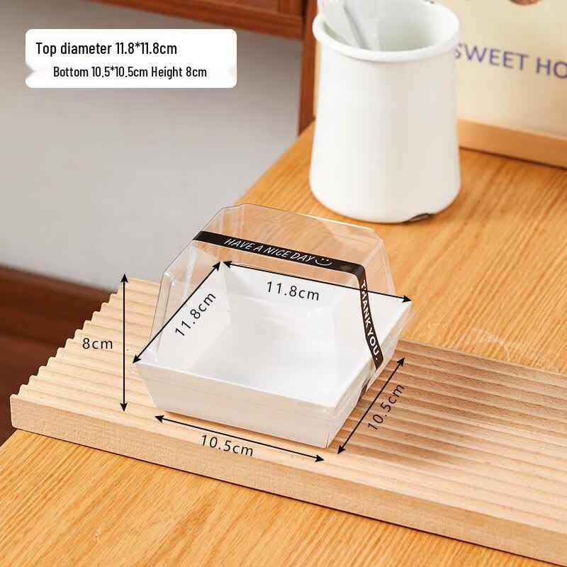 Square Heightened Dessert Packaging Box