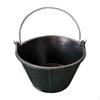 Cement Bucket Rubber Pail Sturdy Portable Multipurpose Storage Container for Household Garage