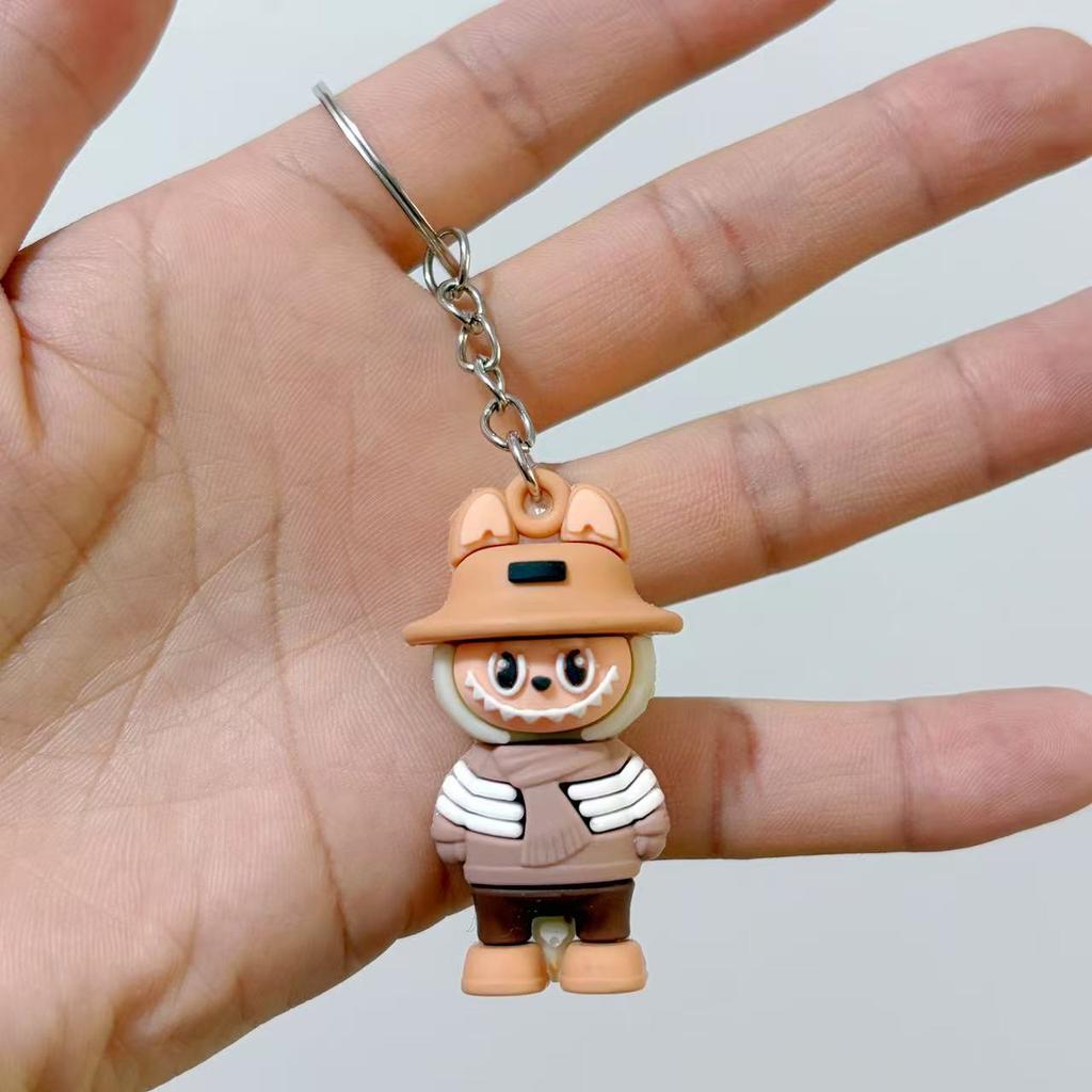 Cute Trendy Play Labu Bag Pendant Keychain Backpack Pendant Keychain Small Gift