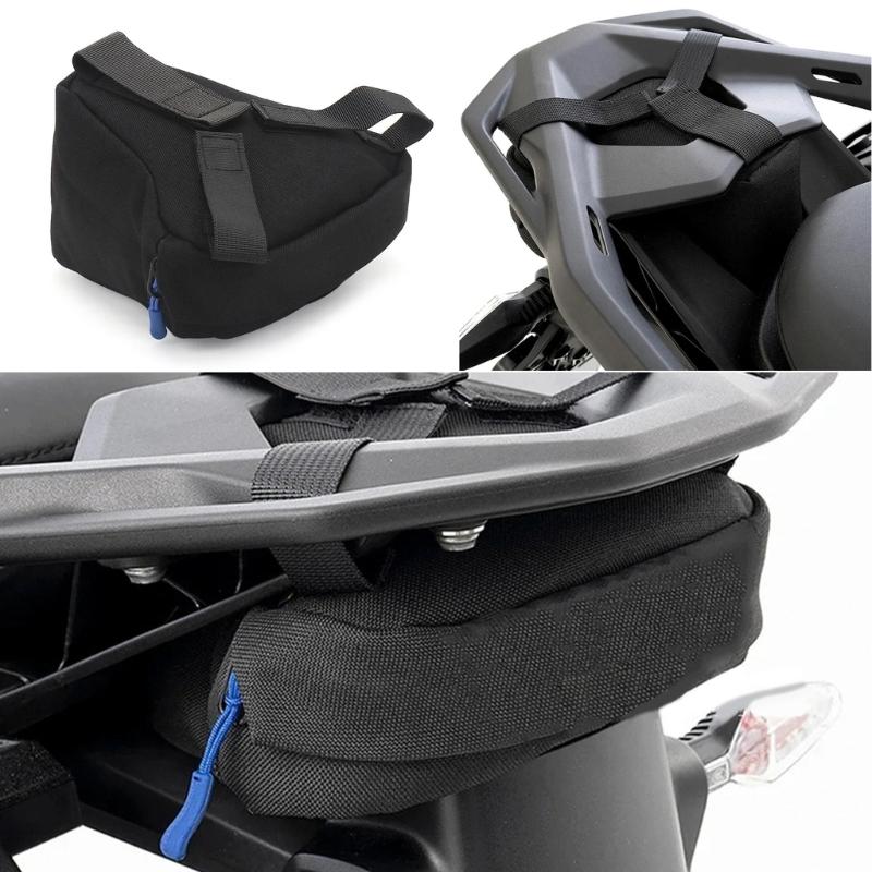 Rear Seats Storage Solution Water Resistant Nylon Bike Bag Outdoor Exploration Motorcycle Bag Simple Install for R1300GS