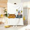 Anime I-Inspector GadgetS Throw Lightweight  Flannel Blanket Soft Skin-friendly for Summer Cooling