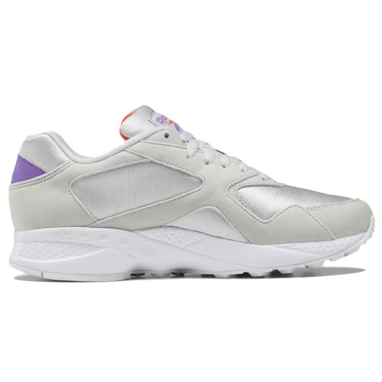 Reebok Torch Hex Comfortable Retro Fabric Synthetic Leather Low Top Running Shoes Women Sneaker Gray DV8580